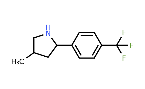 CAS 603068-26-4 | 4-methyl-2-[4-(trifluoromethyl)phenyl]pyrrolidine
