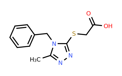 CAS 603070-41-3 | 2-[(4-benzyl-5-methyl-4H-1,2,4-triazol-3-yl)sulfanyl]acetic acid