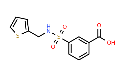 CAS 603118-17-8 | 3-{[(thiophen-2-yl)methyl]sulfamoyl}benzoic acid