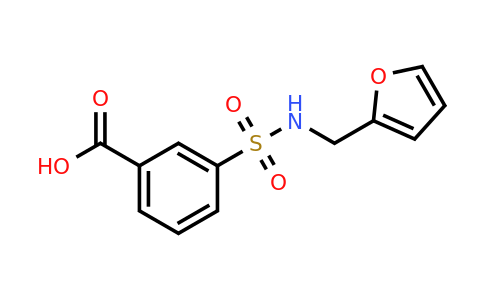 CAS 603118-18-9 | 3-(N-(Furan-2-ylmethyl)sulfamoyl)benzoic acid