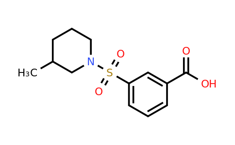 CAS 603118-20-3 | 3-[(3-methylpiperidin-1-yl)sulfonyl]benzoic acid