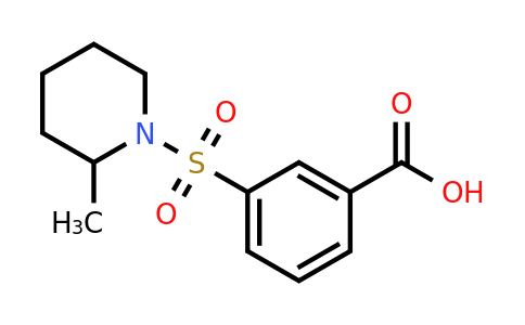 CAS 603118-21-4 | 3-[(2-methylpiperidin-1-yl)sulfonyl]benzoic acid