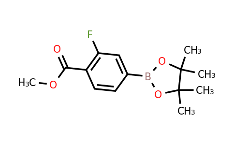 CAS 603122-52-7 | methyl 2-fluoro-4-(4,4,5,5-tetramethyl-1,3,2-dioxaborolan-2-yl)benzoate