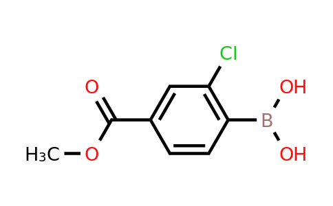 CAS 603122-80-1 | 2-chloro-4-(methoxycarbonyl)phenyl boronic acid