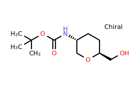 CAS 603130-12-7 | tert-butyl N-[(3R,6S)-6-(hydroxymethyl)oxan-3-yl]carbamate