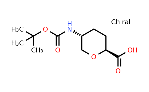 CAS 603130-13-8 | (2S,5R)-5-{[(tert-butoxy)carbonyl]amino}oxane-2-carboxylic acid