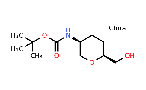 tert-butyl N-[(3S,6S)-6-(hydroxymethyl)oxan-3-yl]carbamate