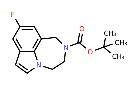CAS 603300-92-1 | tert-butyl 9-fluoro-3,4-dihydro-[1,4]diazepino[6,7,1-hi]indole-2(1h)-carboxylate