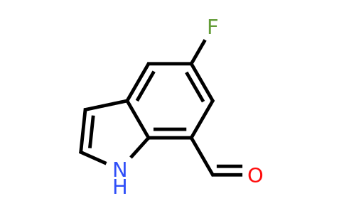CAS 603306-52-1 | 5-fluoro-1H-indole-7-carbaldehyde