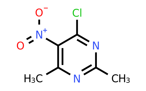 CAS 60331-16-0 | 4-Chloro-2,6-dimethyl-5-nitropyrimidine
