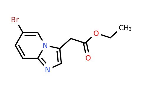 CAS 603311-76-8 | Ethyl 6-bromoimidazo[1,2-A]pyridine-3-acetate