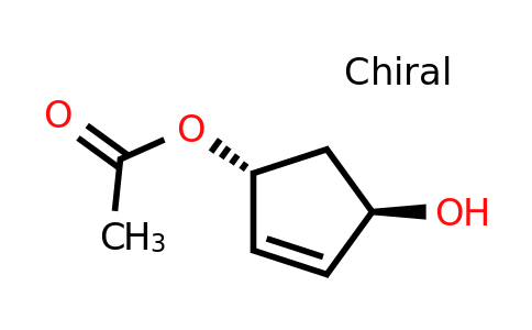 CAS 60410-17-5 | (1R,4R)-4-hydroxycyclopent-2-en-1-yl acetate