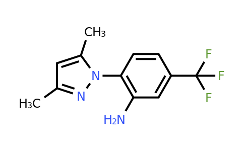 CAS 60418-61-3 | 2-(3,5-Dimethyl-1H-pyrazol-1-yl)-5-(trifluoromethyl)aniline