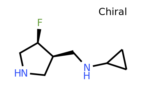 CAS 604798-54-1 | N-{[(3R,4S)-4-fluoropyrrolidin-3-yl]methyl}cyclopropanamine