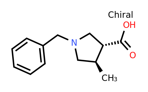 CAS 604798-82-5 | (3R,4R)-1-benzyl-4-methylpyrrolidine-3-carboxylic acid