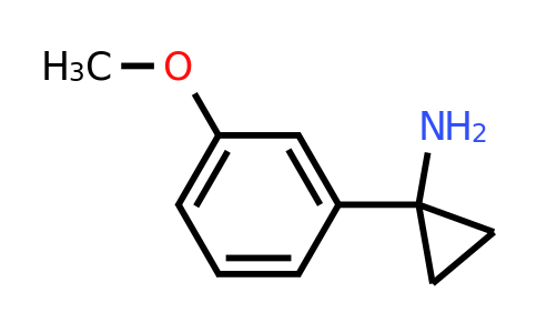 CAS 604799-95-3 | 1-(3-Methoxyphenyl)cyclopropanamine