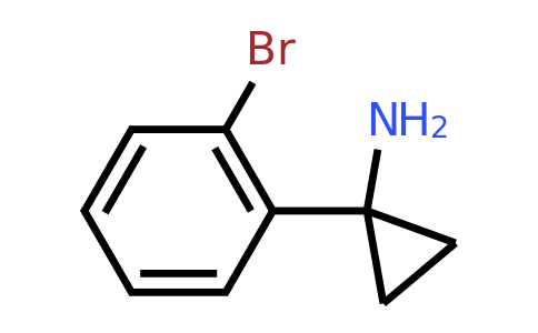 CAS 604799-96-4 | 1-(2-Bromophenyl)cyclopropanamine