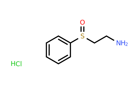 CAS 60523-52-6 | 2-(Benzenesulfinyl)ethan-1-amine hydrochloride