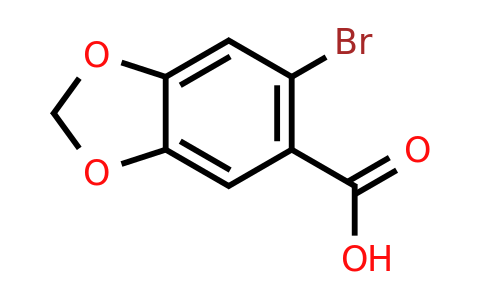 CAS 60546-62-5 | 6-bromo-1,3-dioxaindane-5-carboxylic acid