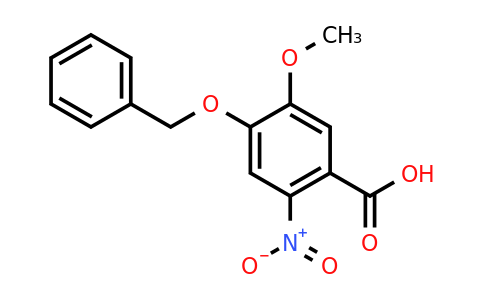 CAS 60547-92-4 | 4-Benzyloxy-5-methoxy-2-nitro-benzoic acid
