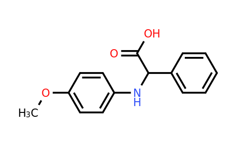 CAS 60561-74-2 | 2-[(4-methoxyphenyl)amino]-2-phenylacetic acid