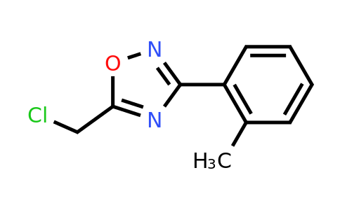 CAS 60580-24-7 | 5-(chloromethyl)-3-(2-methylphenyl)-1,2,4-oxadiazole