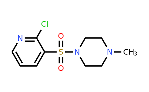 CAS 60597-73-1 | 1-[(2-Chloropyridin-3-yl)sulfonyl]-4-methylpiperazine