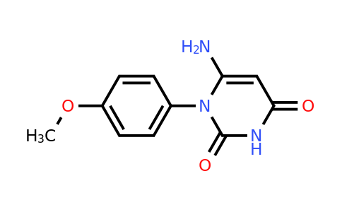 CAS 60664-01-9 | 6-Amino-1-(4-methoxyphenyl)pyrimidine-2,4(1h,3h)-dione