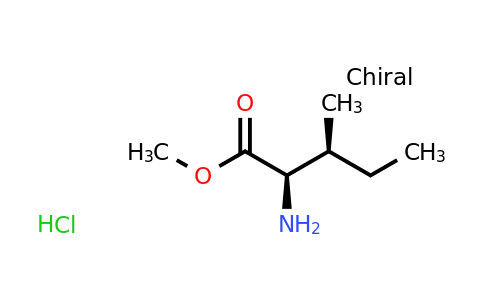 CAS 60667-85-8 | (2R,3S)-2-Amino-3-methyl-pentanoic acid methyl ester hydrochloride