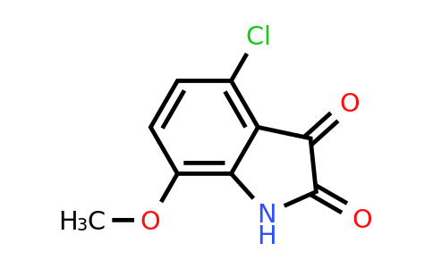 CAS 60706-07-2 | 4-Chloro-7-methoxyindoline-2,3-dione