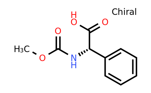 CAS 60725-19-1 | (S)-2-((methoxycarbonyl)amino)-2-phenylacetic acid