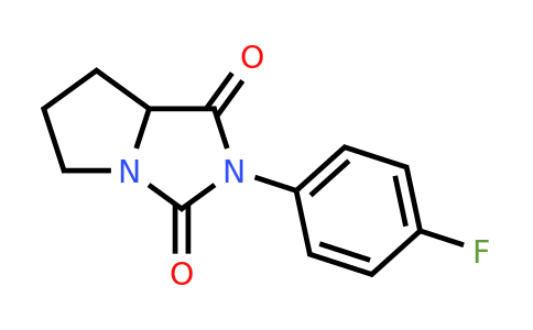CAS 60725-58-8 | 2-(4-Fluorophenyl)-hexahydro-1H-pyrrolo[1,2-c]imidazolidine-1,3-dione