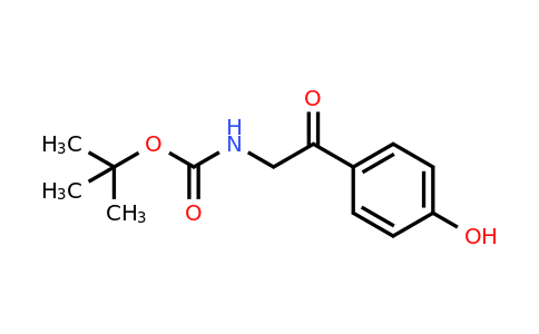 CAS 607358-50-9 | [2-(4-Hydroxy-phenyl)-2-oxo-ethyl]-carbamic acid tert-butyl ester