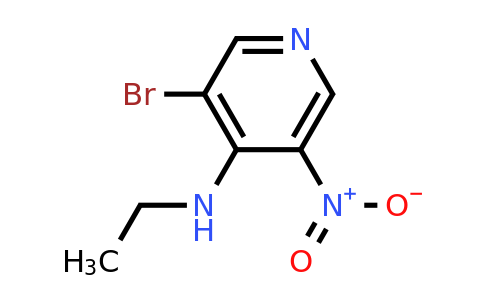 CAS 607371-01-7 | (3-Bromo-5-nitro-pyridin-4-yl)-ethyl-amine