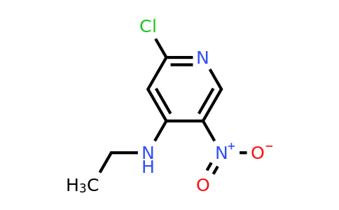 CAS 607373-89-7 | (2-Chloro-5-nitro-pyridin-4-yl)-ethyl-amine