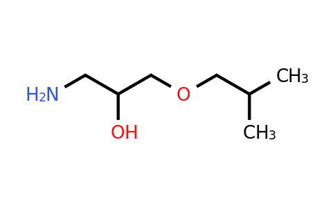 CAS 60755-67-1 | 1-Amino-3-(2-methylpropoxy)propan-2-ol