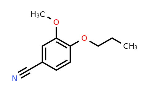 CAS 60758-85-2 | 3-methoxy-4-propoxybenzonitrile