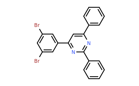 CAS 607740-08-9 | 4-(3,5-Dibromophenyl)-2,6-diphenylpyrimidine