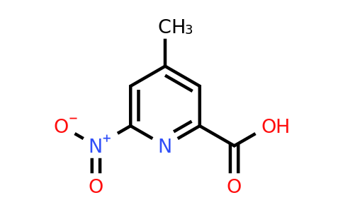 CAS 60780-91-8 | 4-Methyl-6-nitropyridine-2-carboxylic acid