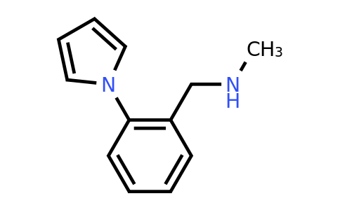 CAS 60794-85-6 | 1-(2-(1H-Pyrrol-1-yl)phenyl)-N-methylmethanamine