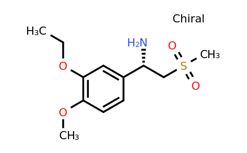 CAS 608141-42-0 | (1S)-1-(3-ethoxy-4-methoxyphenyl)-2-methanesulfonylethan-1-amine