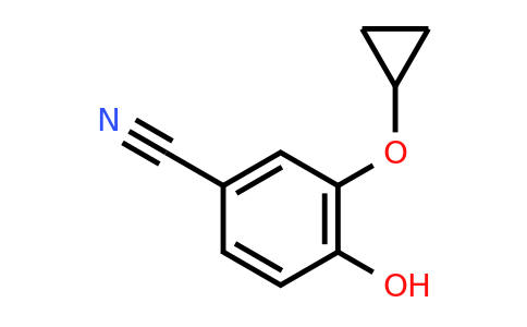 CAS 608514-93-8 | 3-Cyclopropoxy-4-hydroxybenzonitrile