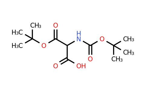 CAS 608520-23-6 | 3-(tert-butoxy)-2-{[(tert-butoxy)carbonyl]amino}-3-oxopropanoic acid