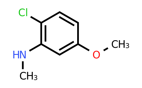 CAS 60857-67-2 | 2-Chloro-5-methoxy-N-methylaniline