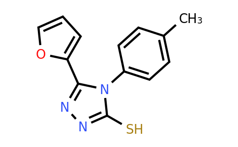 CAS 60870-41-9 | 5-(furan-2-yl)-4-(4-methylphenyl)-4H-1,2,4-triazole-3-thiol