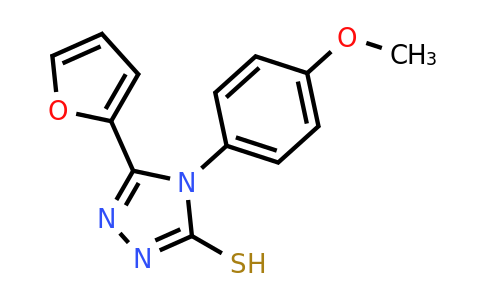 CAS 60870-42-0 | 5-(furan-2-yl)-4-(4-methoxyphenyl)-4H-1,2,4-triazole-3-thiol