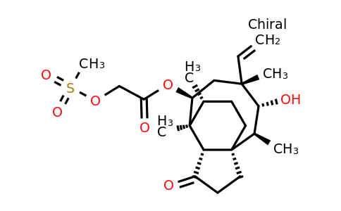CAS 60924-38-1 | (3AS,4S,5S,7R,8R,9S,9aR,12R)-8-hydroxy-4,7,9,12-tetramethyl-3-oxo-7-vinyldecahydro-4,9a-propanocyclopenta[8]annulen-5-yl 2-((methylsulfonyl)oxy)acetate