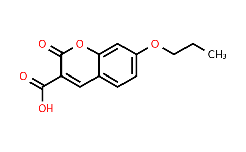 CAS 6093-74-9 | 2-Oxo-7-propoxy-2H-chromene-3-carboxylic acid
