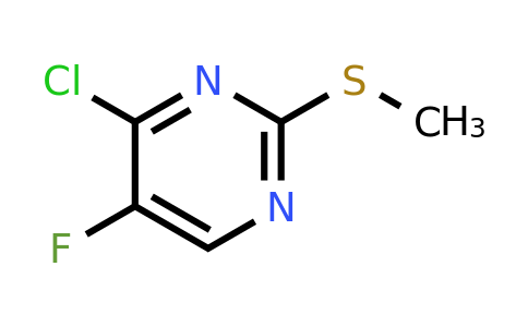 CAS 6096-45-3 | 4-chloro-5-fluoro-2-(methylsulfanyl)pyrimidine