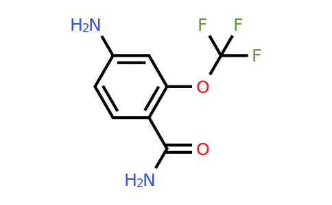 CAS 609783-09-7 | 4-Amino-2-(trifluoromethoxy)benzamide